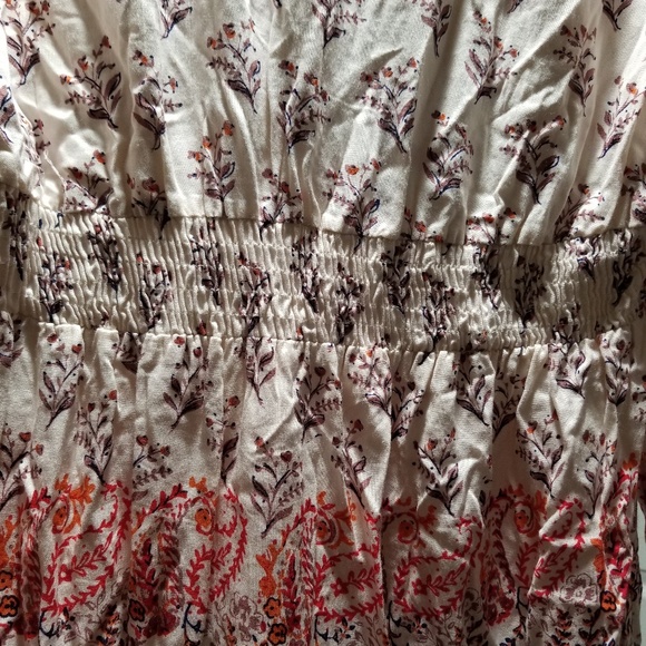 Angie Bohemian Print Crochet Maxi Dress - Picture 8 of 8